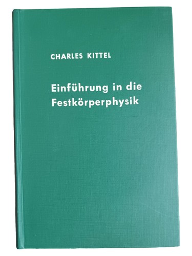 Kittel festkörperphysik - kittel,