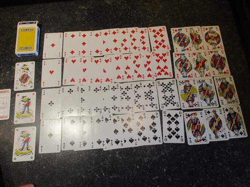 Ancien jeu cartes belote - jeu,