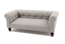 Canapé Chesterfield Gris