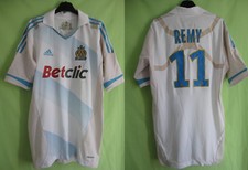 Maillot Olympique Marseille Betclic Techfit Loïc Remy #11 OM Adidas Vintage - XL