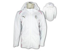 AC Milan Veste A Capuche Blanc Puma Hooded Jacket Acm Veste de Sport Gr.M-3XL