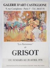 [AFFICHE D'ART] GRISOT : Les
