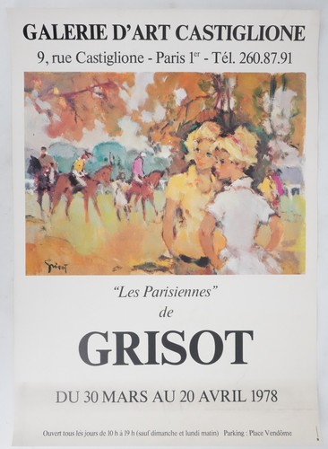 Affiche art grisot les - grisot, :