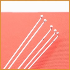 NOS REDAELLI VINTAGE RAYONS ACIER ARGENT 15 G 290 mm VIEUX VÉLO DE ROUTE 60s ...