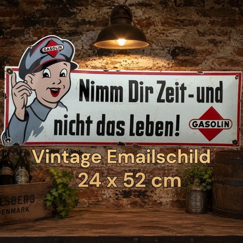 Vintage gasolin plaque - vintage,
