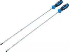 LOT DE 2 TOURNEVIS EXTRA-LONGS