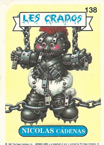 Carte les crados nicolas - crados",