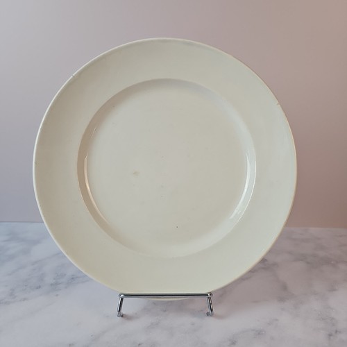 Plat rond faïence - faïence, ancienne
