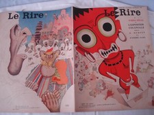 LE RIRE - DUBOUT -N° spécial 1931 - EXPO COLONIALE UNIVERSELLE - 1931