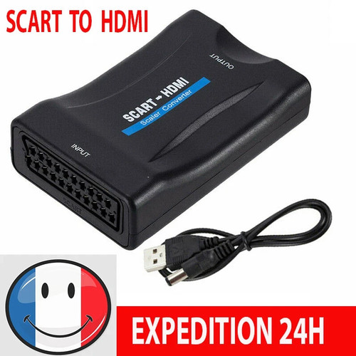 Scart péritel vers hdmi - scart,
