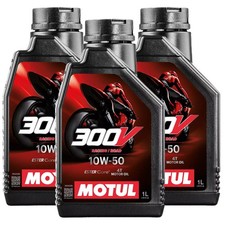 3 Litres MOTUL 300V 15W50 Moto