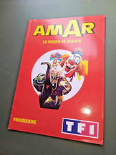 1992 (F) programme CIRQUE AMAR