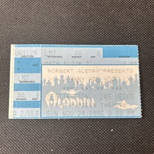 TICKET BILLET DE CONCERT -