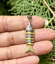 Pendentif POISSON artisanal en