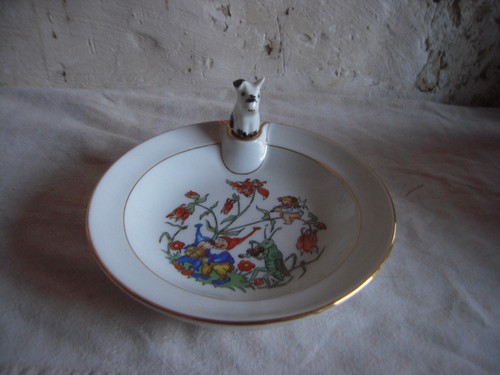 Ancienne assiette bouillie - ancienne,