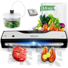 Machine Sous Vide Alimentaire 5-en-1 Puissant Appareil de Mise Sous Vide pour...