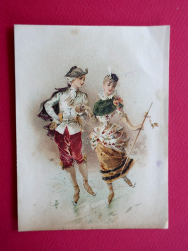Rare chromo couple de - chromo,