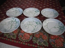 6 ASSIETTES  E. LACHENAL  SERVICE GUI  LUNEVILLE  KG  LES ANNALES   1900 - 1914