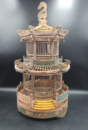 Antique cage oiseaux - antique, chine