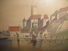 VINTAGE WATERCOLOR CONTINENTAL