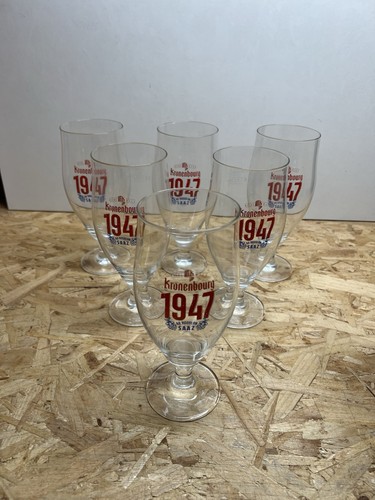 Kronenbourg lot verres a - 6,
