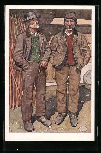 Carte postale artiste - postale, d'artiste