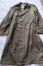 Manteau capote laine kaki militaire uniforme French armée Légion