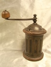 ANCIEN MOULIN A CAFE COMPTOIR ROND PEUGEOT FER FORGE COFFEE GRINDER KAFFEEMÜHLEN