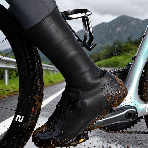 Couvre chaussures cyclisme - couvre-chaussures,