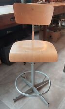 Chaise Haute Tournante D Atelier Vintage/Chaise Industrielle/Déco Industrielle 