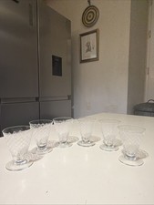 6 anciens rares verres en