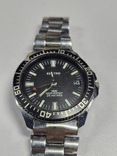 VINTAGE MONTRE MÉCANIQUE KELTON 25 MÈTRES PLONGÉE MOUVEMENT TIMEX