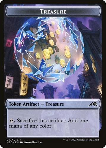 Treasure token regular neo 17 - token,