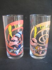 Lot 2 verre sérigraphiés