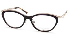 300€ Lunettes de vue noir et or Prodesign Denmark 5647 monture optique Femme
