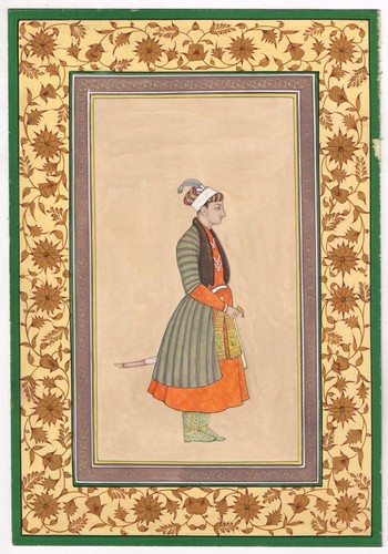Peinture miniature moghole - peinture,