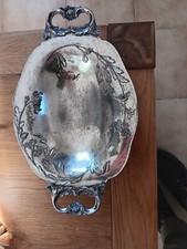 Corbeille à Pain Gallia christofle pavillon de hanovre Xixeme Métal Argenté