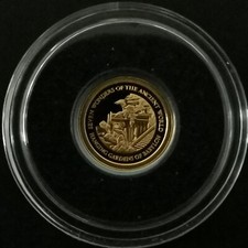 5 DOLLARS OR 2011 LES JARDINS SUSPENDUS DE BABYLONE ILES SALOMON / GOLD / 0.5g