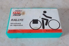 Vintage bicycle repair kit REMA Tip Top rallye plastic box France blue