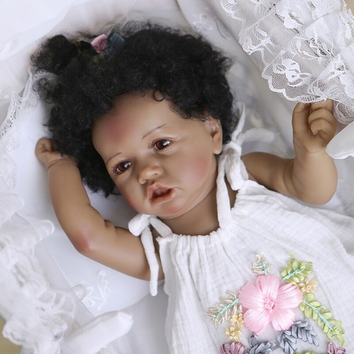 Gift black bebe reborn - gift, 22"