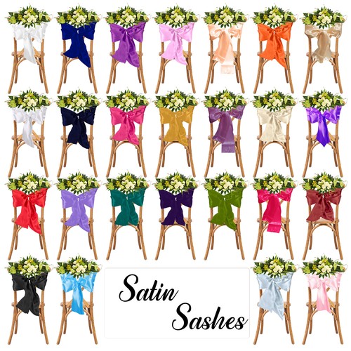 Satin écharpe housse - satin,