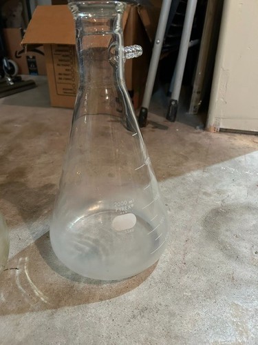 Erlenmeyer flask 4000ml pyrex - erlenmeyer,