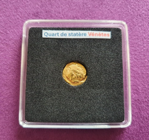 Pièce monnaie gauloise - monnaie,