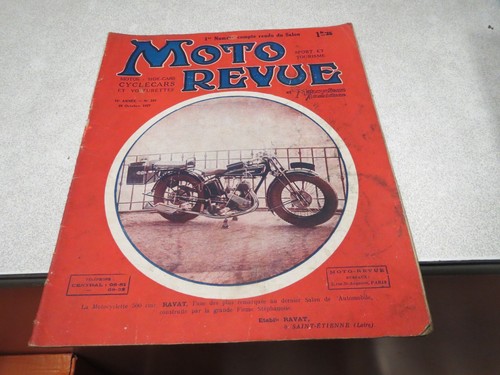 Ca453 moto revue - moto,