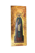 Icône ancienne. Saint Serge. XIXe