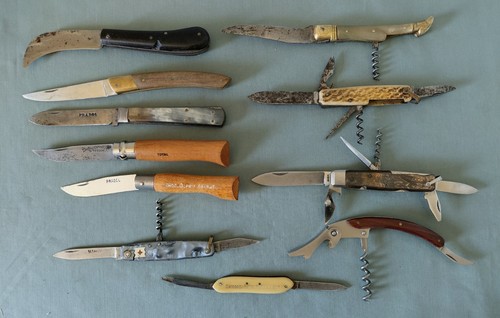 Lot anciens couteaux - de,