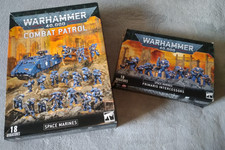 [Warhammer 40K] Space Marines Combat Patrol + Primaris Intercessors + Librarian