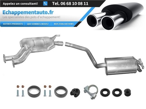 échappement mercedes 190 w201 - Échappement,