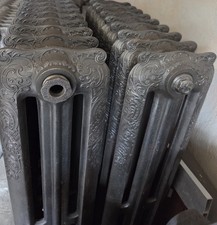 Radiateur Fonte Fleuri