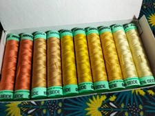 mercerie - 10 bobines de fil